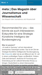 Mobile Screenshot of meta-magazin.org